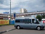Бесплатный автобус Genser в пункт аренды автомобилей АрендаАвто-тля на ул.Добролюбова